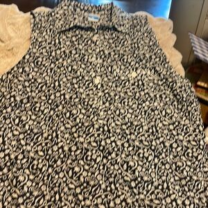 Columbia XL sleeveless nautical pattern performance fishing gear too